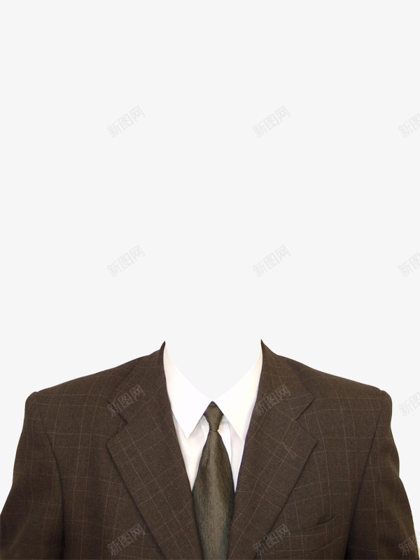 棕色小西装png免抠素材_新图网 https://ixintu.com 产品实物 棕色 男装 西装