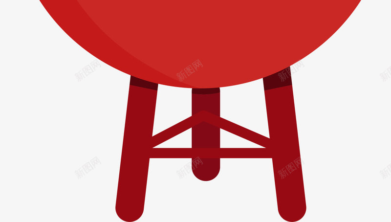 红色金色烧烤炉子png免抠素材_新图网 https://ixintu.com bbq 春游 烤炉 烧烤 烧烤炉子 踏青 郊游 野炊 野餐