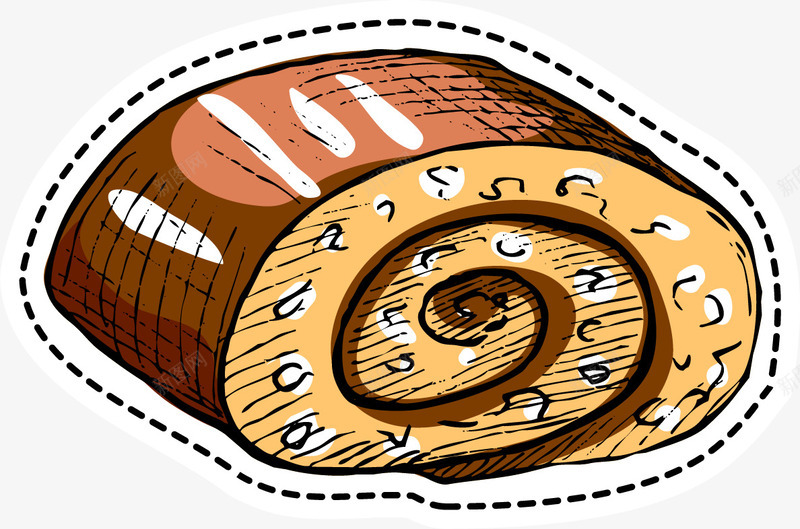 卡通蛋糕甜点图标png_新图网 https://ixintu.com 卡通蛋糕甜点 图标 彩绘食物 抠图材料 插画 美食 蛋糕 食物 餐饮食物
