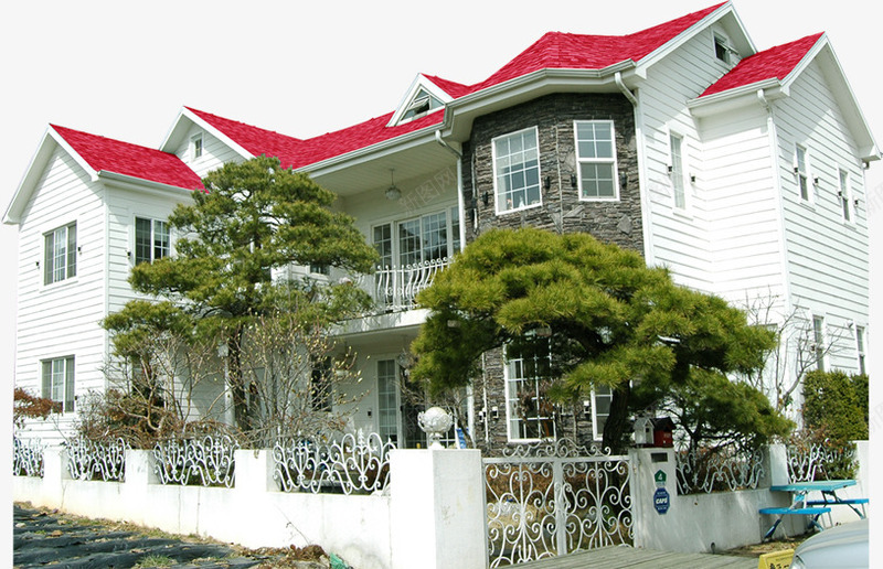 绿化建筑景观地产png免抠素材_新图网 https://ixintu.com 地产 建筑 景观 绿化