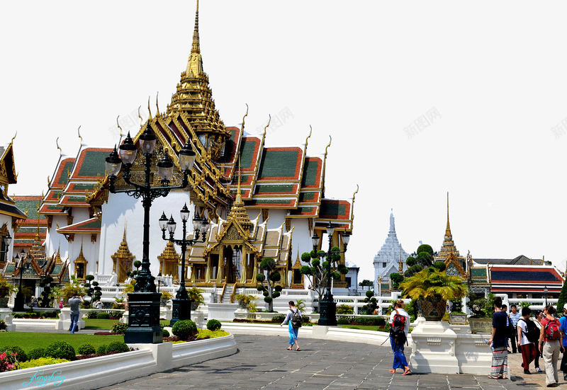 国外旅游太皇宫png免抠素材_新图网 https://ixintu.com 国外旅游 太皇宫 旅游景区 泰国大皇宫 著名景点