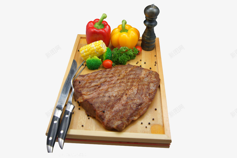 牛排食材png免抠素材_新图网 https://ixintu.com 牛排 红酒牛排食材 美食 西餐
