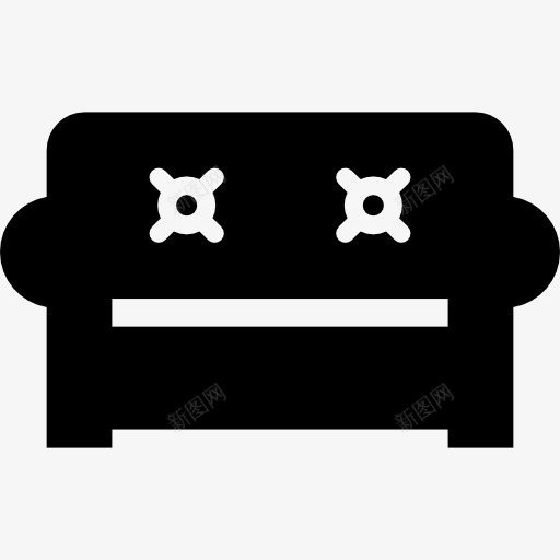 沙发图标png_新图网 https://ixintu.com 优雅 家具 家用 沙发