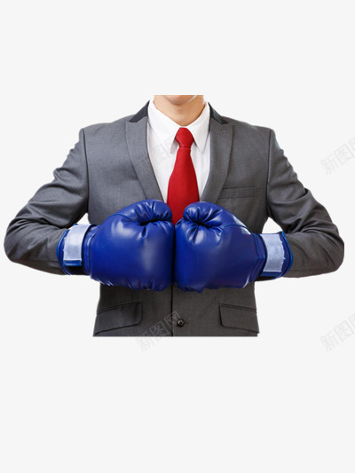 拳击png免抠素材_新图网 https://ixintu.com 商务人士 拳击人士 西装