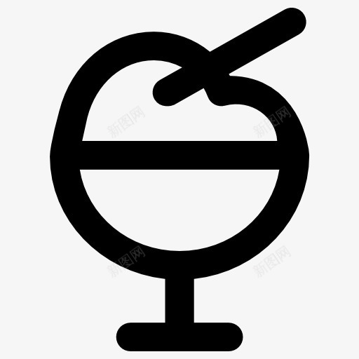 冰淇淋图标png_新图网 https://ixintu.com 夏天 夏天的冰淇淋 甜 甜点 食品