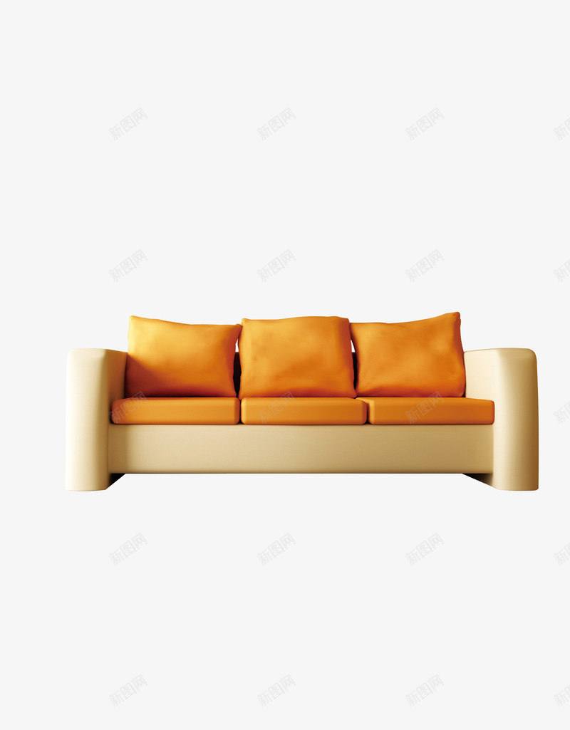 真皮沙发家具png免抠素材_新图网 https://ixintu.com 家具 沙发 真皮