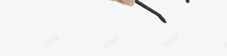 超美布艺发卡png免抠素材_新图网 https://ixintu.com 头箍 宴会头饰发卡 红色米色发卡 韩式布艺发卡