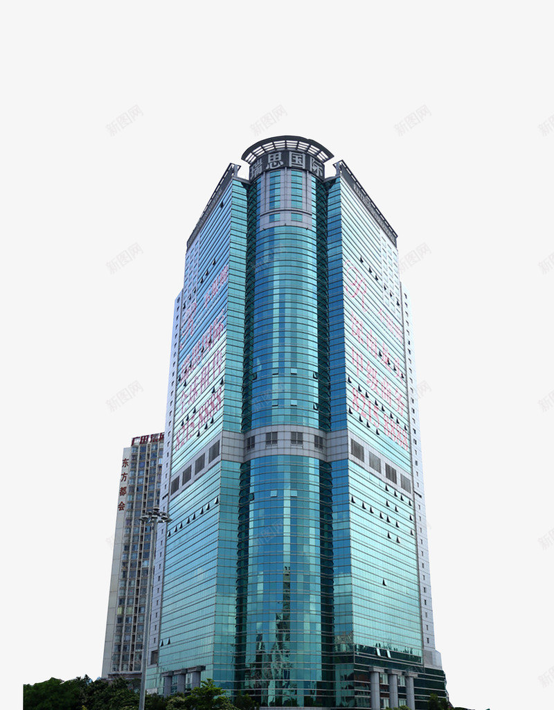 长方形楼体图png免抠素材_新图网 https://ixintu.com 建筑园林 房地产广告 楼体 楼体亮化 楼盘