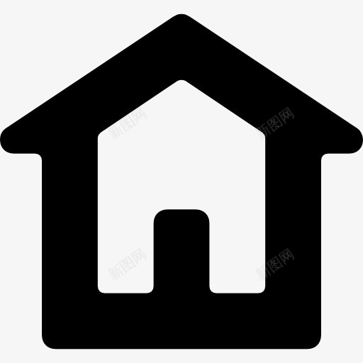家图标png_新图网 https://ixintu.com 互联网 家居 建筑 房地产 房子 网页