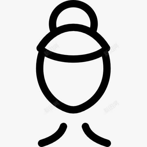 女人的经典发型图标png_新图网 https://ixintu.com 人 发廊 外滩 头femenine 女孩 妇女