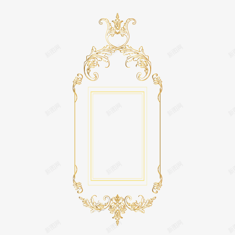 金色欧式经典画框装饰png免抠素材_新图网 https://ixintu.com 欧式 欧式经典 欧式装饰 画框 画框矢量 经典 装饰 装饰矢量 金色 金色欧式 金色矢量