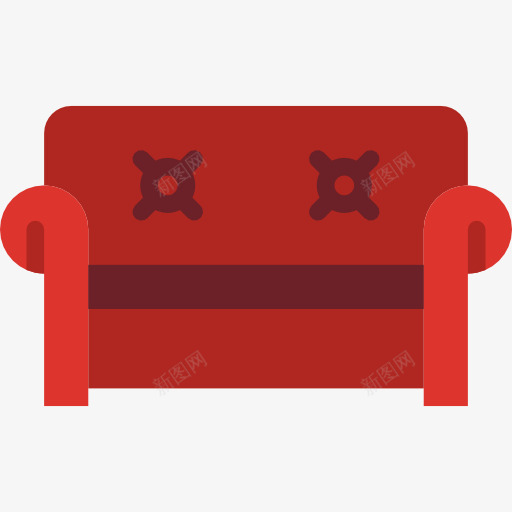 沙发图标png_新图网 https://ixintu.com 优雅 家具 家用 沙发