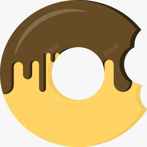 甜甜圈图标png_新图网 https://ixintu.com 炸圈饼 甜 甜点 甜甜圈 面包 食品 食品和餐厅
