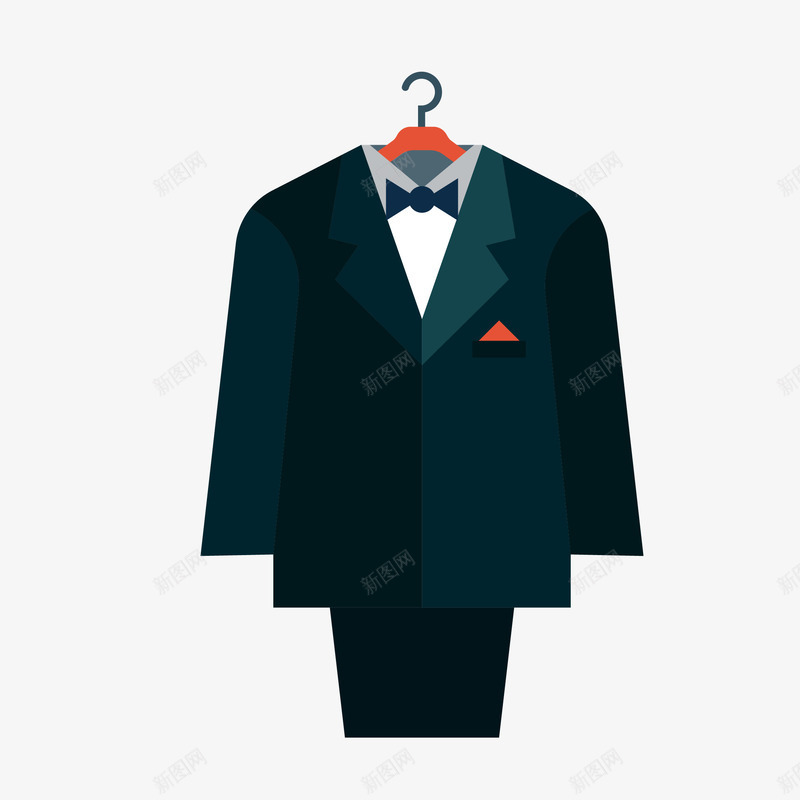 酒店晚宴西装标图矢量图图标eps_新图网 https://ixintu.com 免抠图PNG 图标 晚宴 西装 酒店 矢量图
