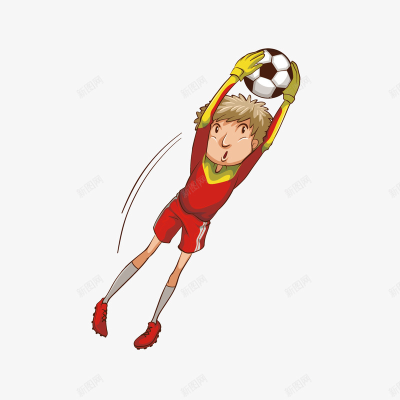 卡通男孩守门员足球运动矢量图eps免抠素材_新图网 https://ixintu.com 卡通男孩 守门员 男孩 矢量卡通 足球 足球卡通 足球运动 运动 运动卡通 运动矢量 矢量图