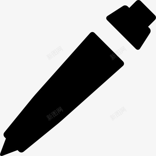 笔图标png_新图网 https://ixintu.com 作家 写作 办公用品 学校的材料 笔