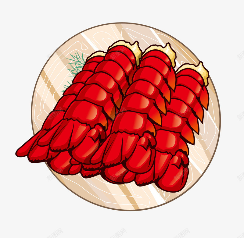 美味卡通红色小龙虾png免抠素材_新图网 https://ixintu.com 卡通龙虾 红色小龙虾 美味龙虾 背景装饰 食物