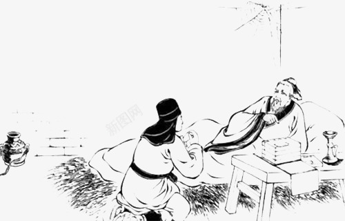 经典华佗图png免抠素材_新图网 https://ixintu.com 中医华佗 华佗 经典 网页设计 装饰