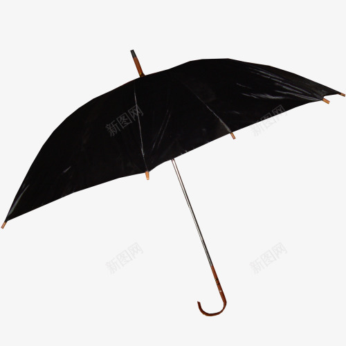 黑伞黑色雨伞png免抠素材_新图网 https://ixintu.com 雨伞 黑色