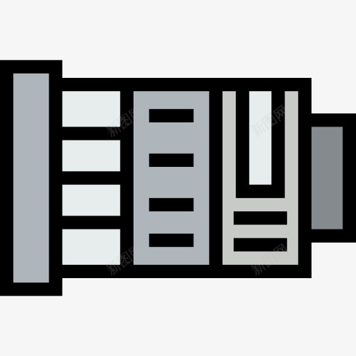 镜头图标png_新图网 https://ixintu.com 数码单反相机 照相机 电子 设备 透镜 镜头