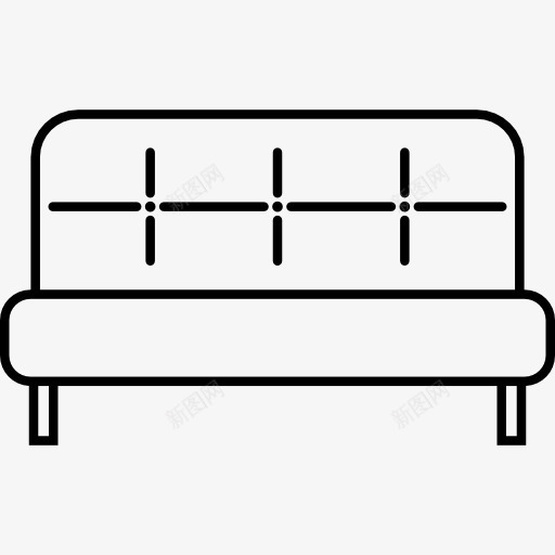 沙发图标png_新图网 https://ixintu.com 客厅放松 家 座椅 沙发