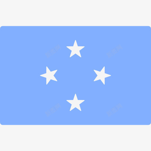 密克罗尼西亚图标png_新图网 https://ixintu.com 世界 国家 密克罗尼西亚 旗帜 民族