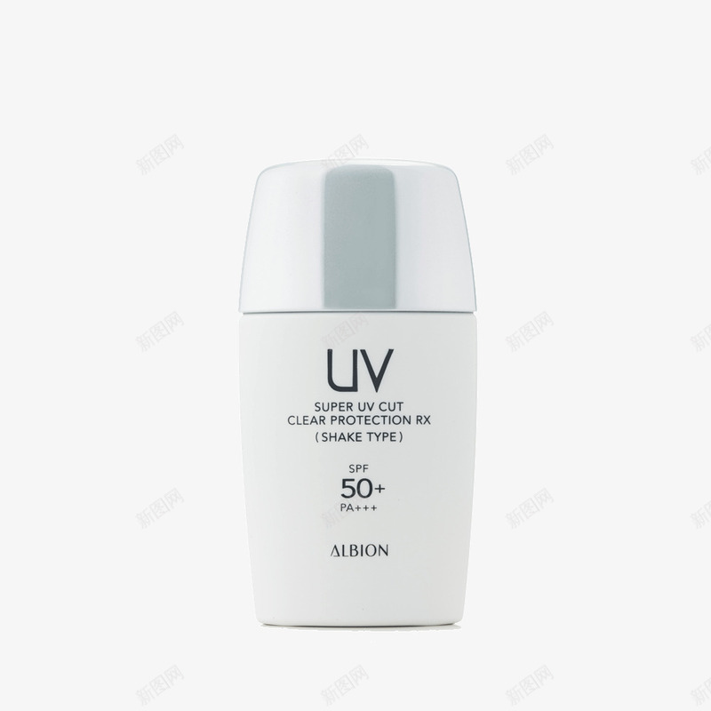轻盈亮白防晒隔离液png免抠素材_新图网 https://ixintu.com 产品实物 化妆品 奥比虹 美妆 防晒隔离液