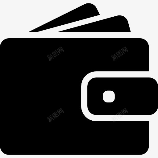 钱包里装满了钱的工具图标png_新图网 https://ixintu.com 商业 工具 袋子 装满 财务 金钱 钱包