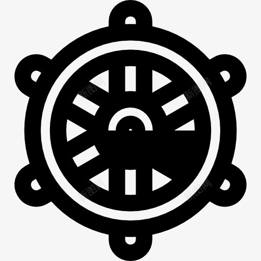 方向盘图标png_新图网 https://ixintu.com 海军 航海 航运 船 船舶