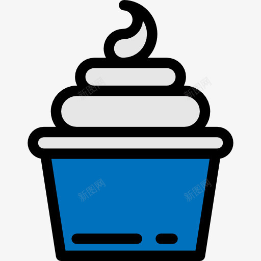 冷冻酸奶图标png_新图网 https://ixintu.com 夏天 甜点 甜的 酸奶 食品