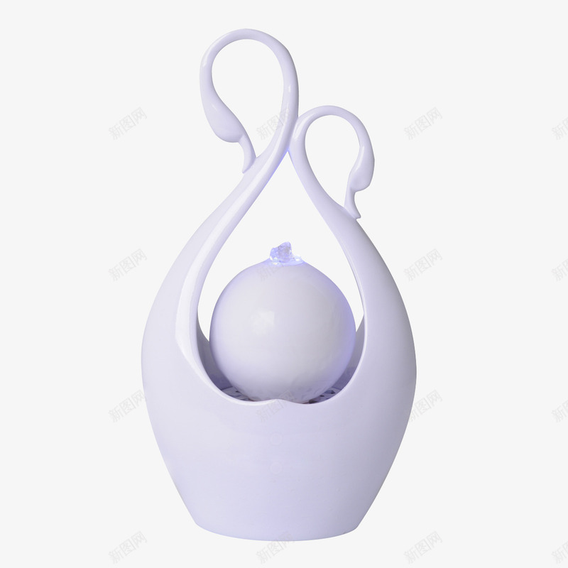 天鹅装饰造型摆件png免抠素材_新图网 https://ixintu.com PNG 天鹅造型 工艺品 摆件 白色 纯洁