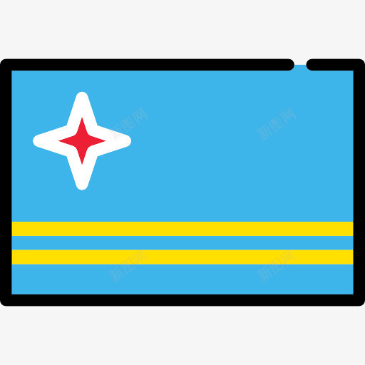 Aruba图标png_新图网 https://ixintu.com aruba 国家 旗 旗帜 民族