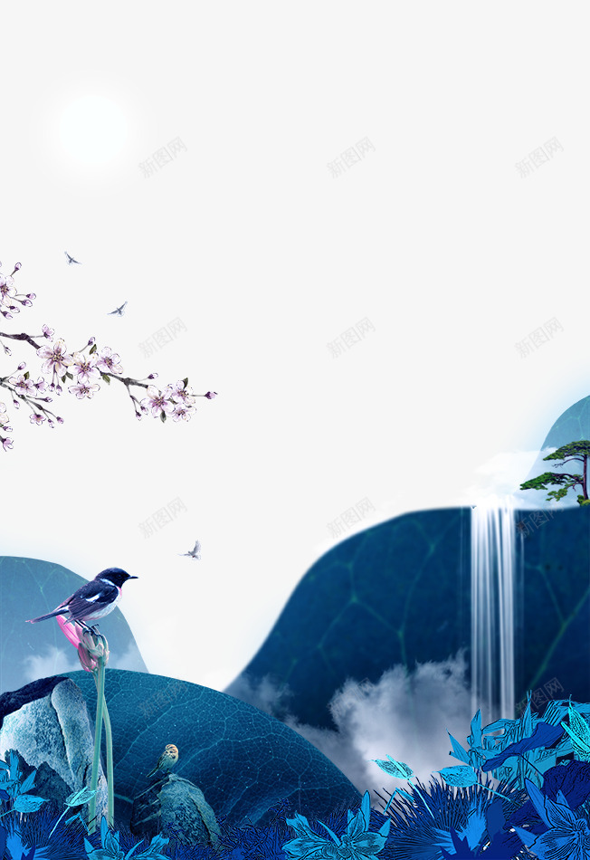 插画png免抠素材_新图网 https://ixintu.com 创意广告设计 地产广告 房地产广告设计 插画设计