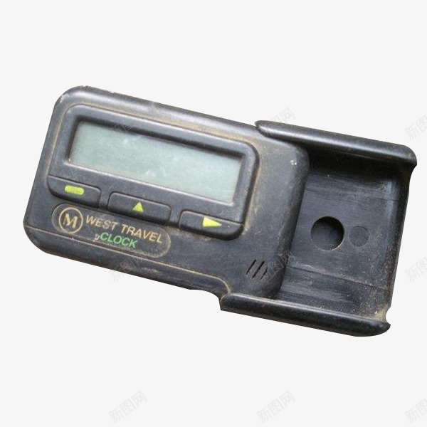 黑色复古BB机png免抠素材_新图网 https://ixintu.com 复古产品 怀旧经典 数码科技 旧时光 通讯设备 黑色