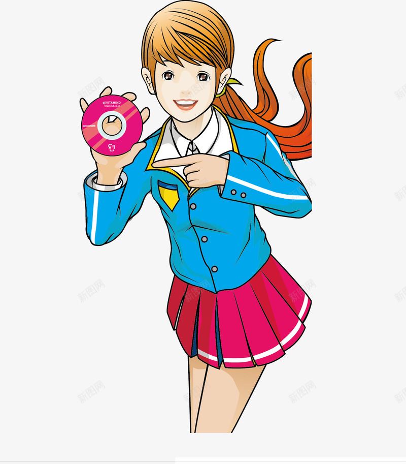 短裙西装班服图标png_新图网 https://ixintu.com logo班服 上衣 彩色 班服 短袖 西装
