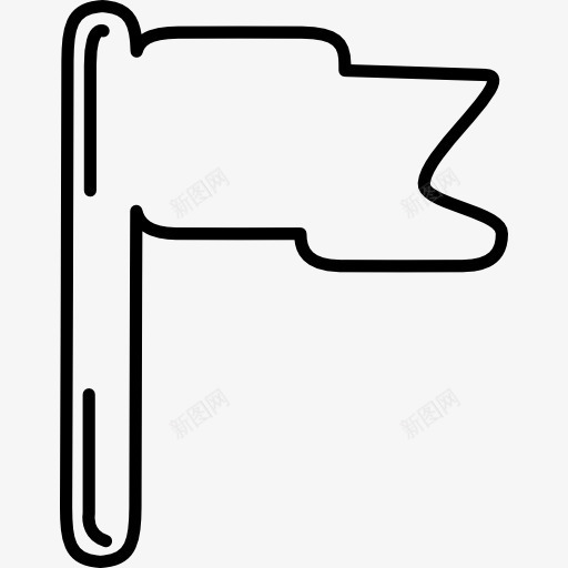标记工具概述图标png_新图网 https://ixintu.com 地图和标志 工具 形状 旗帜 杆 概述 行程图标 轮廓