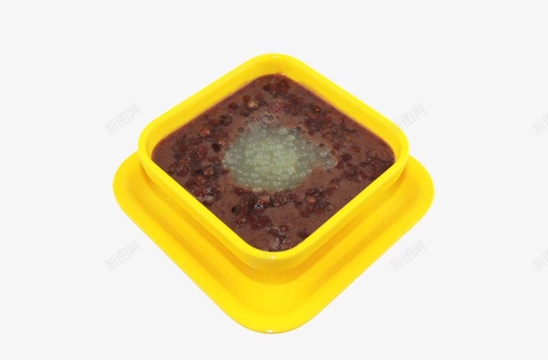 红豆西米露png免抠素材_新图网 https://ixintu.com 甜品 甜食 糖水 美味
