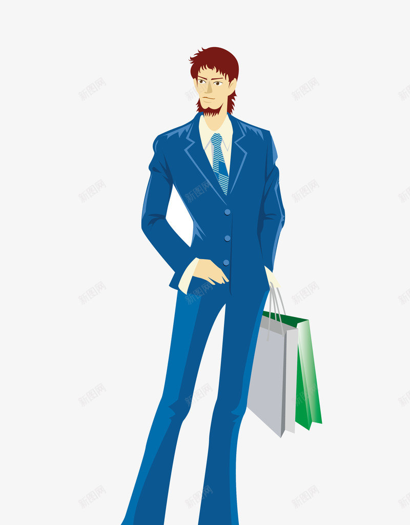 商业人物购物男装精英png免抠素材_新图网 https://ixintu.com 上新男装 商业人物 地产 男装 购物 金融