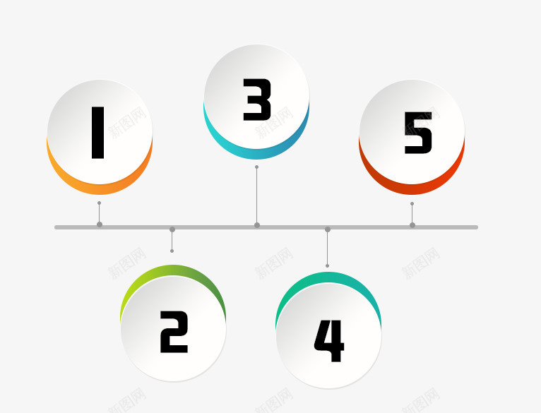 PPT数轴png免抠素材_新图网 https://ixintu.com PPT 分类 数轴 数轴线 时间轴 装饰