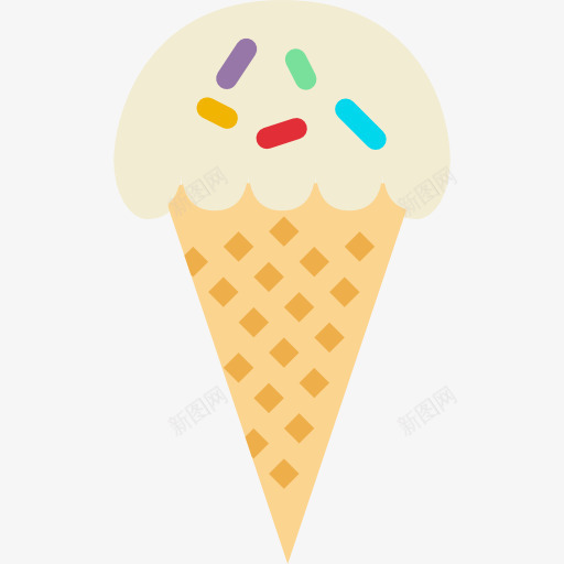 冰淇淋图标png_新图网 https://ixintu.com 夏天 夏天的冰淇淋 甜 甜点 食品