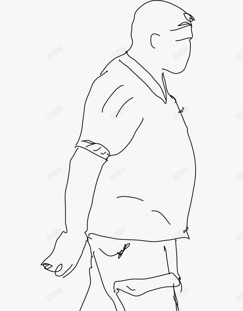 手绘速写行走的男人矢量图ai免抠素材_新图网 https://ixintu.com 书画文字 人物 手绘 时尚男性素描人物设计 男性背包速写 绘画 速写 速写行走的男人 矢量图