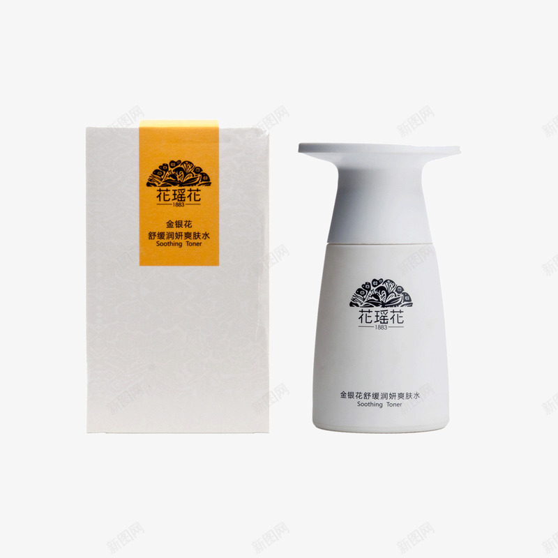 花瑶花金银花舒缓润妍爽肤水png免抠素材_新图网 https://ixintu.com 产品实物 化妆品 爽肤水 美妆 舒缓润妍 花瑶花 金银花