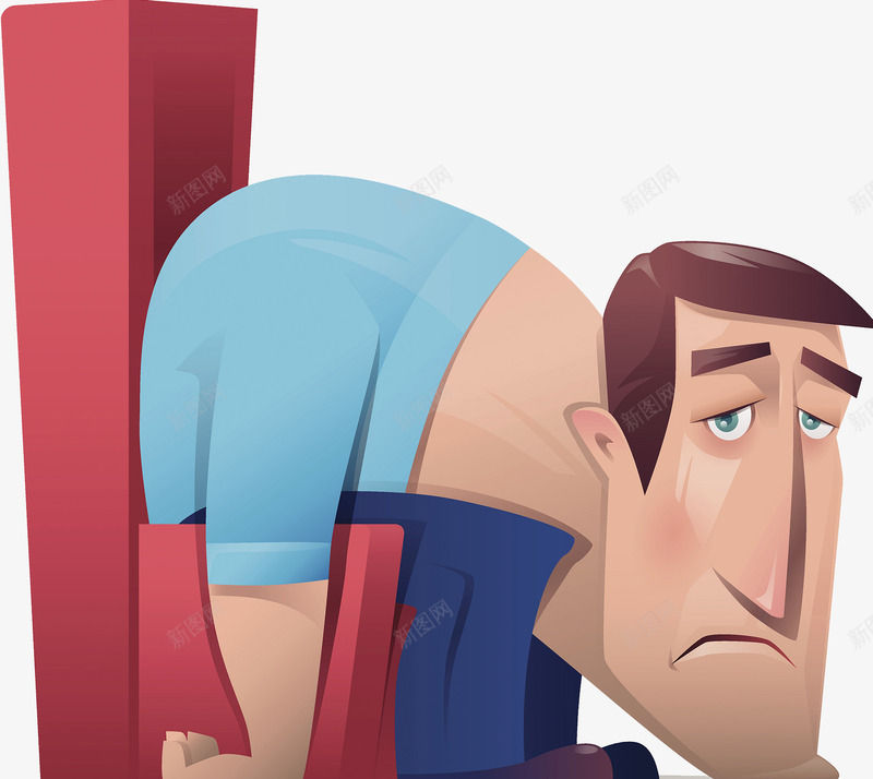 疲倦虚弱png免抠素材_新图网 https://ixintu.com 累瘫 沙发 疲倦 疲累 精疲力尽 虚弱