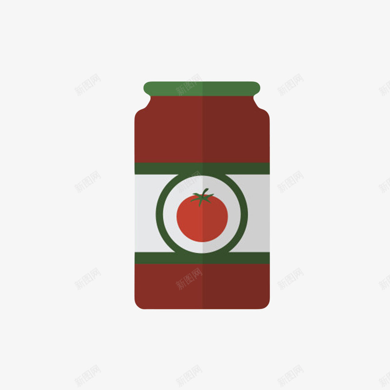 红色可回收的塑料番茄酱包装卡通png免抠素材_新图网 https://ixintu.com 分类 烹饪佐料 番茄酱 番茄酱包装 绿色盖子 茄汁 调味品 资源 酱状浓缩制品 食物