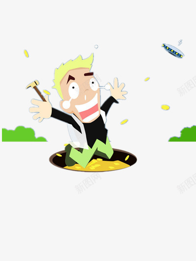 金融陷阱png免抠素材_新图网 https://ixintu.com 信用 商业 插画 谨慎 金融