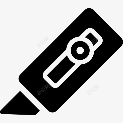 刀图标png_新图网 https://ixintu.com 切割 切割工具 办公材料 学校材料