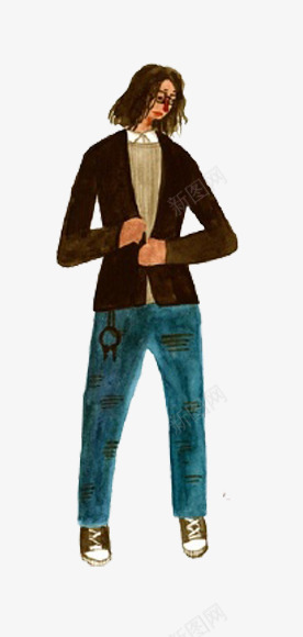 穿西装的男人png免抠素材_新图网 https://ixintu.com 型男 文艺青年 绅士 西装