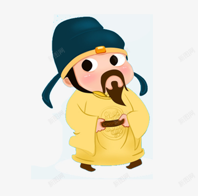 Q版李世民png免抠素材_新图网 https://ixintu.com 卡通 可爱 唐太宗 唐朝 唐朝皇帝 李世民 造型