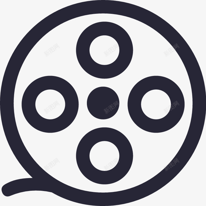 电影票1图标png_新图网 https://ixintu.com 电影票1