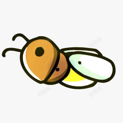 卡通萤火虫png免抠素材_新图网 https://ixintu.com 儿童 动物 卡通 卡通萤火虫 发光 插画 昆虫 甲虫 萤光 萤火虫